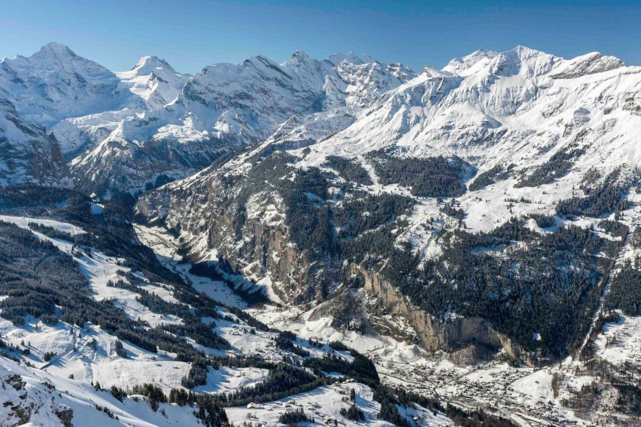 Apartmán O 68 Haus Bel Air Wengen Exteriér fotografie