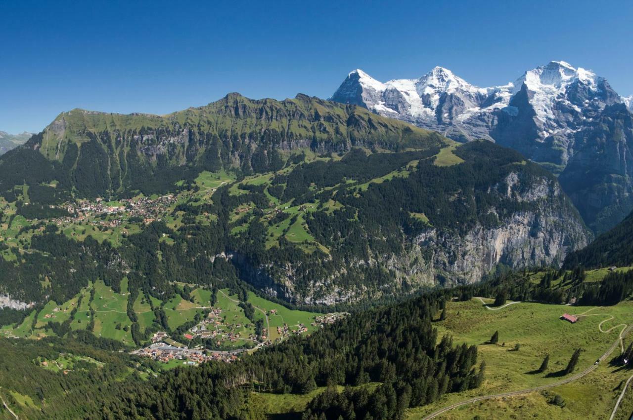 Apartmán O 68 Haus Bel Air Wengen Exteriér fotografie