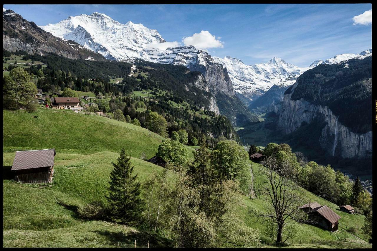 Apartmán O 68 Haus Bel Air Wengen Exteriér fotografie
