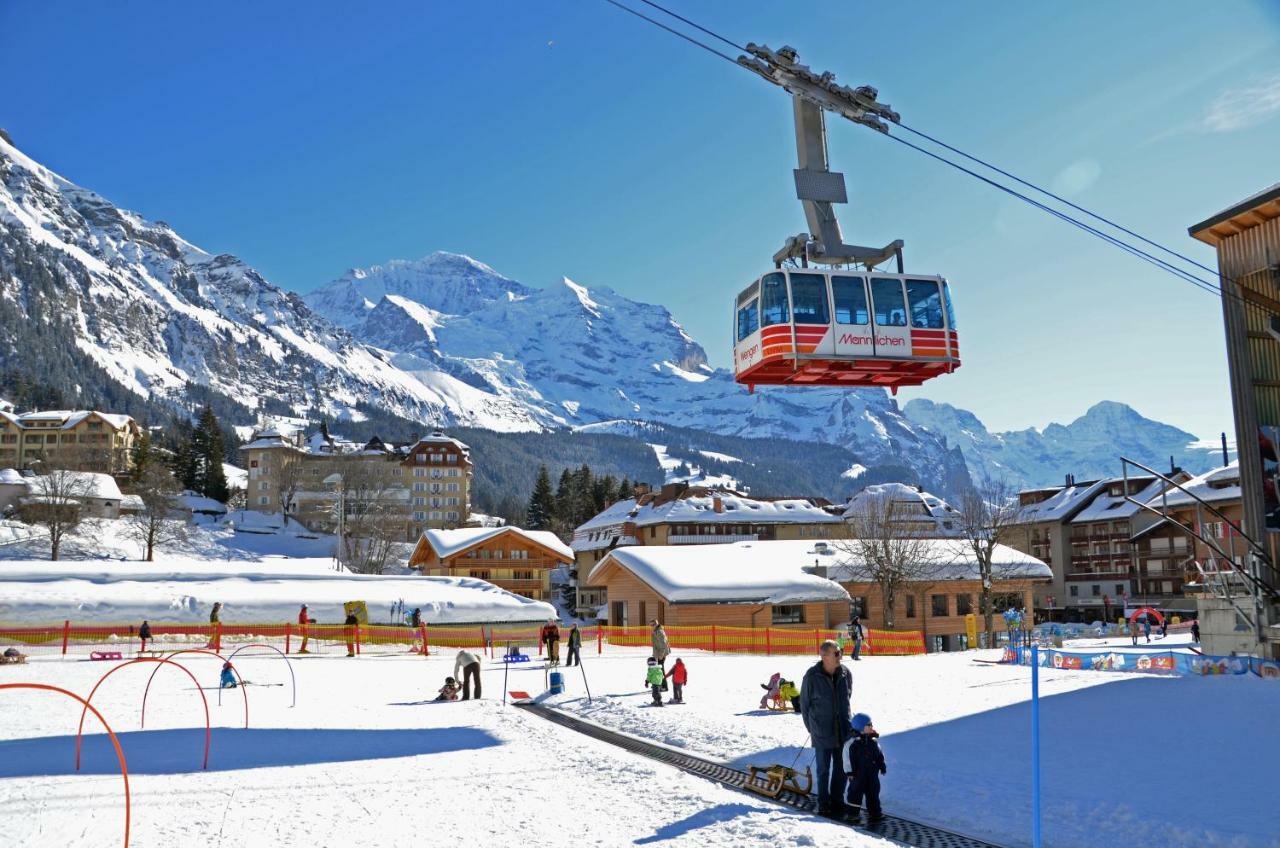 Apartmán O 68 Haus Bel Air Wengen Exteriér fotografie