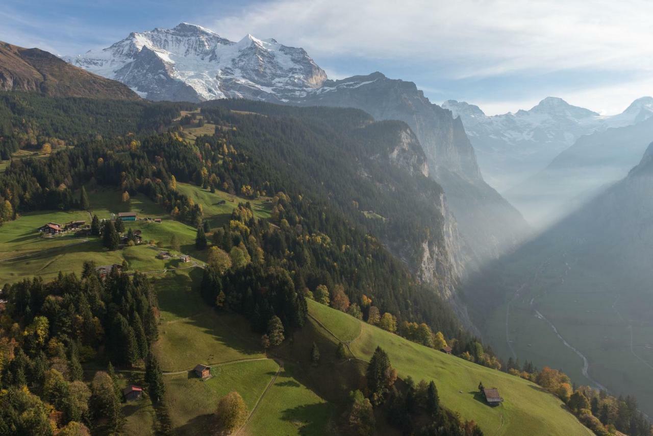Apartmán O 68 Haus Bel Air Wengen Exteriér fotografie